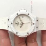Swiss 9015 Hublot Big Bang Tutti Frutti Caviar White Rubber Strap Watches 45mm